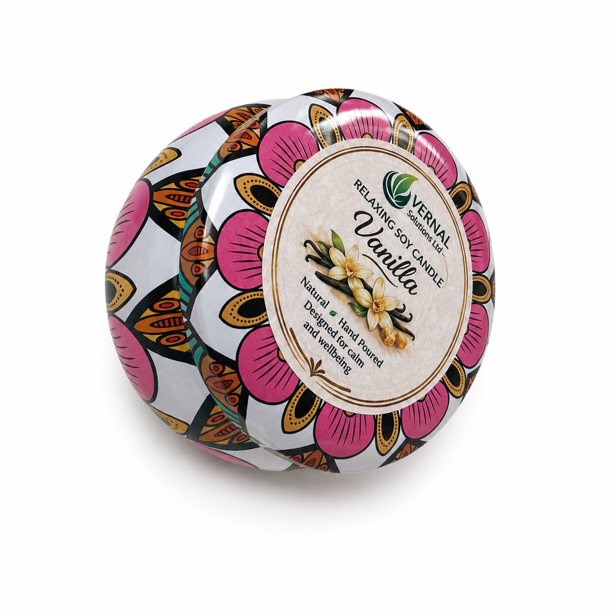 Vanilla Relaxing Soy Candle