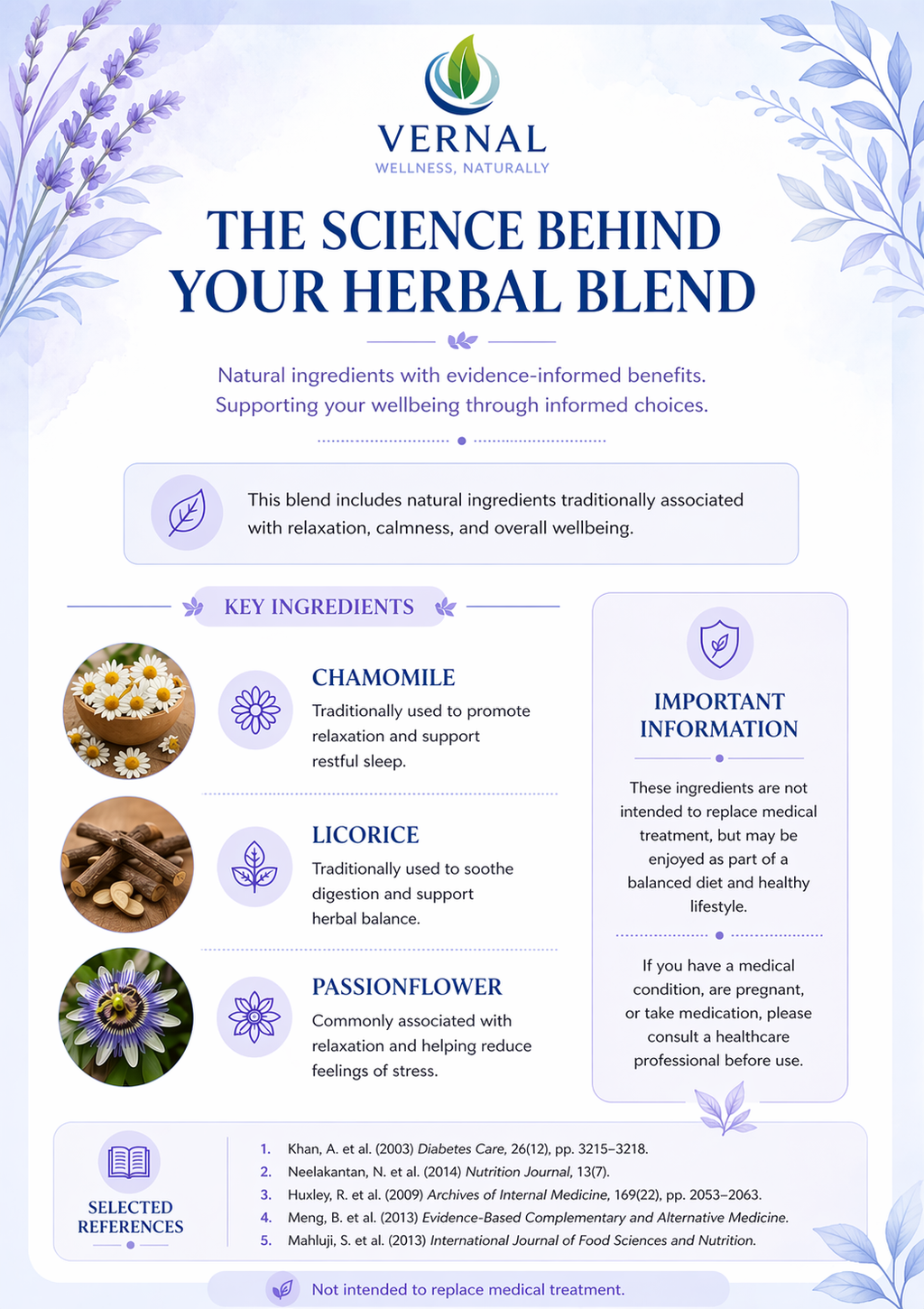 Relaxing Herbal Tea Blend