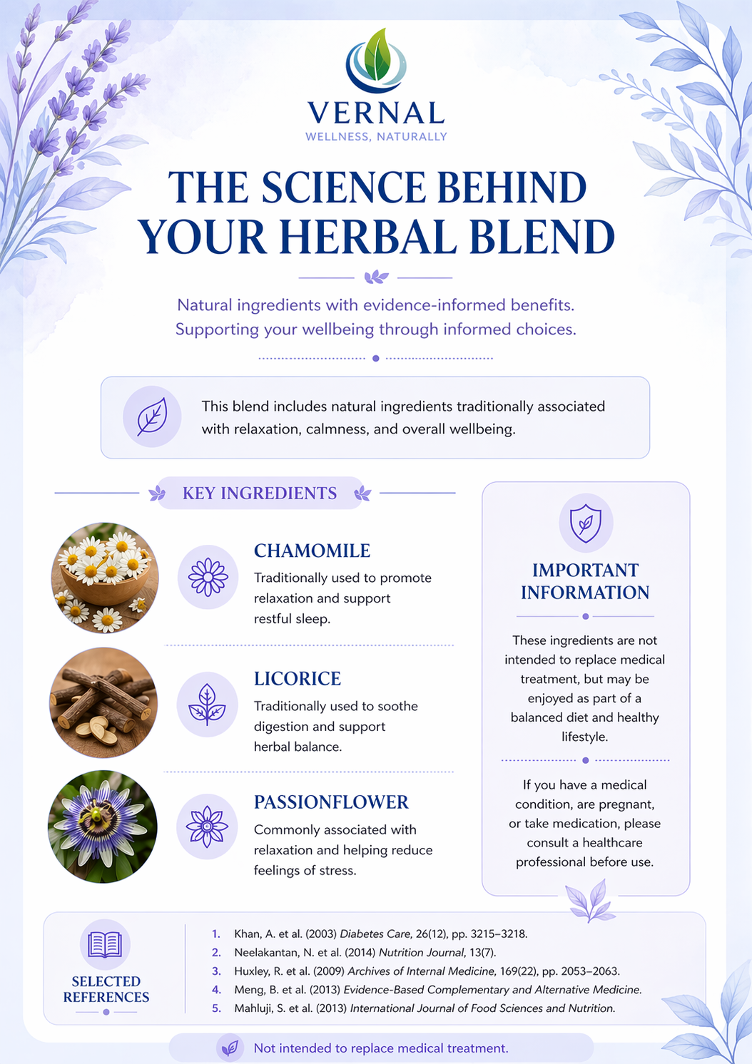 Relaxing Herbal Tea Blend